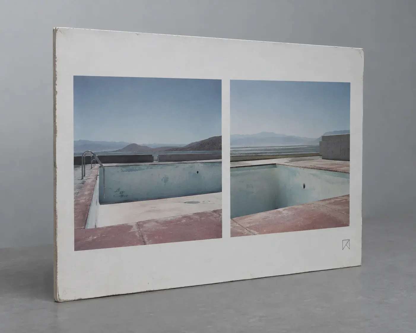 Empty Pool at Noon · Archive Blue