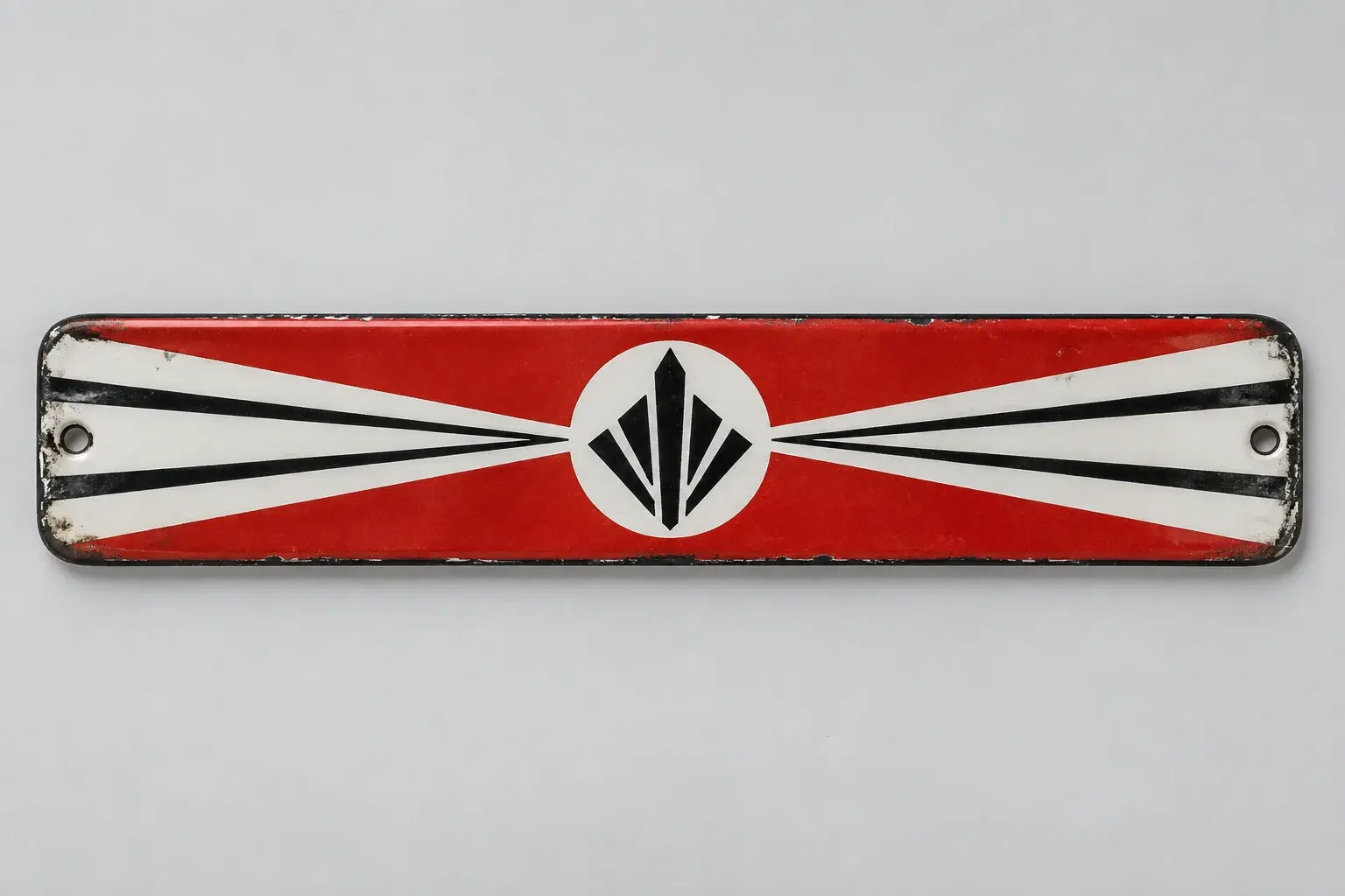 Red Line Platform Sign · Archive Blue