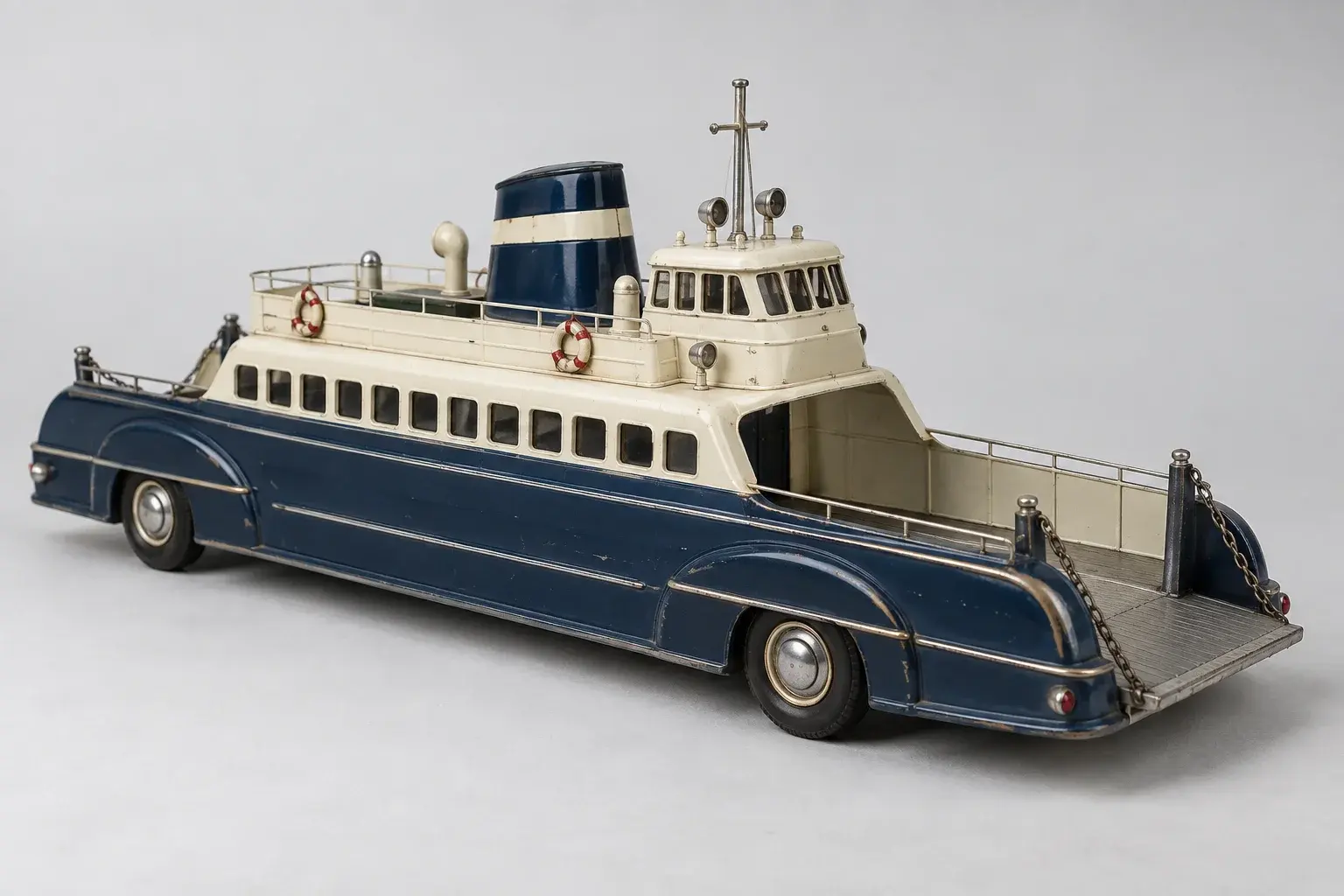Blue Ferry Desk Model · Workshop Patina