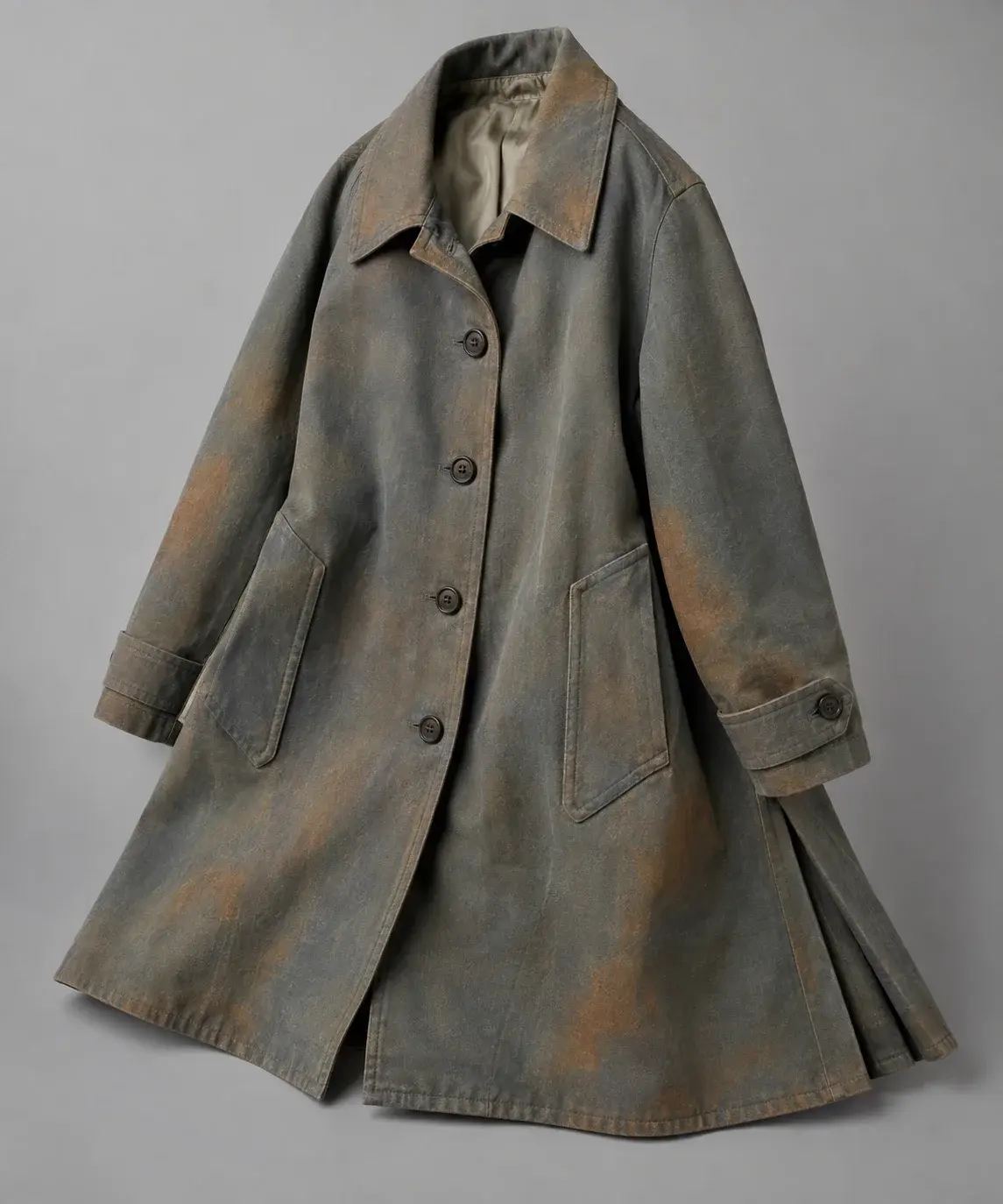 Silver Blue Rain Smock · Small Horizon